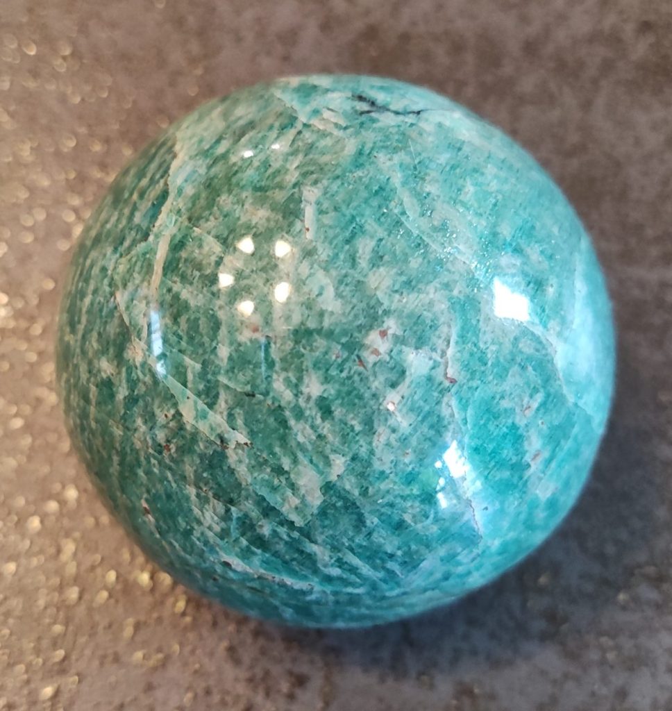 Ame Sphere Amazonite sphère – L‘Âme‘Ethisme
