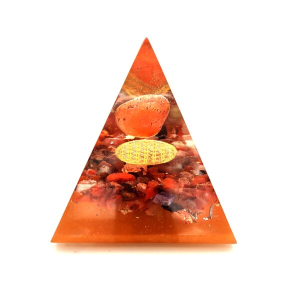 Orgonite pyramide cornaline_LAmeEthisme86