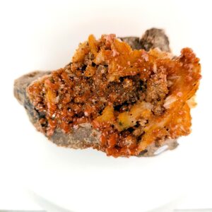 Vanadinite sur Barytine – Collection Ref 05 - Vanadinite sur barytine 5 _LAmeEthisme86