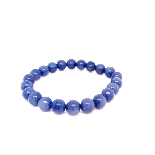 Bracelet Citrine naturelle - bracelet aventurine bleue boules__LAmeEthisme86