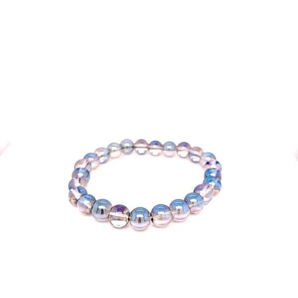 Bracelet Citrine naturelle - bracelet quartz Aqua Aura __LAmeEthisme86