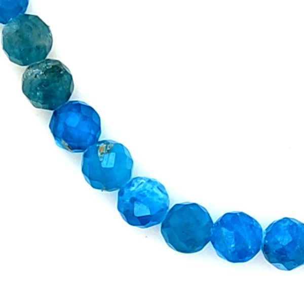 Bracelet Rubis à Facettes - BR a facettes Apatite bleue 4 mm_LAmeEthisme86