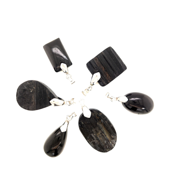 Pendentifs Tourmaline noire Formes Diverses - Pf Tourmaline noire_LAmeEthisme86