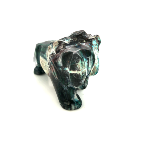 Lion chrysocolle malachite 1_LAmeEthisme86