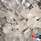 Pendentif Pierre Roulée Cristal de roche _LAmeEthisme86