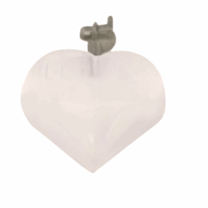 Pendentif gros cœur Sélénite_LAmeEthisme86