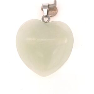 Pendentif gros cœur Jade_LAmeEthisme86