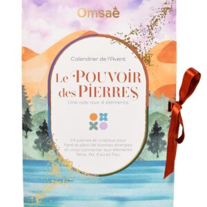 Calendrier de l'Avent Omsaé- Calendrier de l'avent pierres et cristaux Omsaé couverture LAmeethisme86